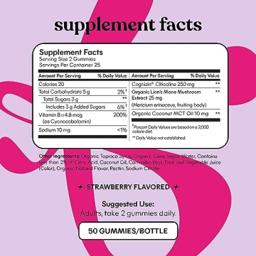 Lemme Focus Gummies for Concentration & Brain Health