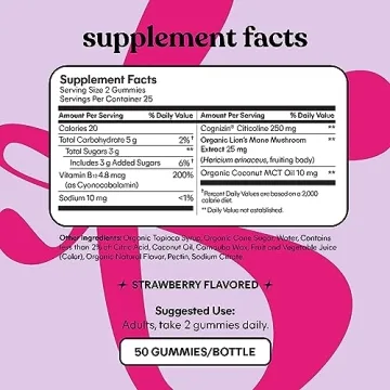 Lemme Focus Gummies for Concentration & Brain Health