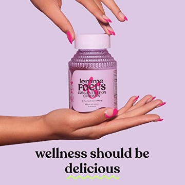 Lemme Focus Gummies for Concentration & Brain Health