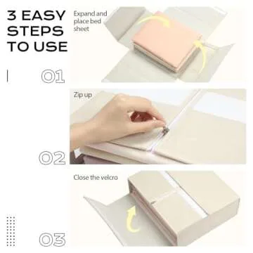 Yecaye Bed Sheet Organizers - Stylish Storage Solution