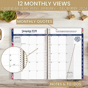 Bloom Daily Planners 2024 Day Planner for Stylish Organization