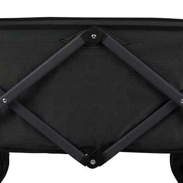 ONIVA - a Picnic Time Brand Adventure Wagon All-Terrain Folding Beach Wagon with Big Wheels - Sport Utility Wagon - Garden Wagon Collapsible - Wagon Cart, (Dark Gray)
