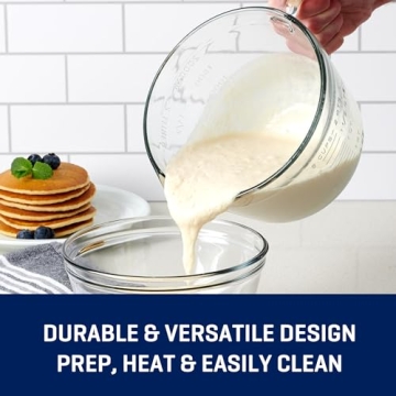 Anchor Hocking 2 Quart Glass Mixing Bowl for All Cooking Needs