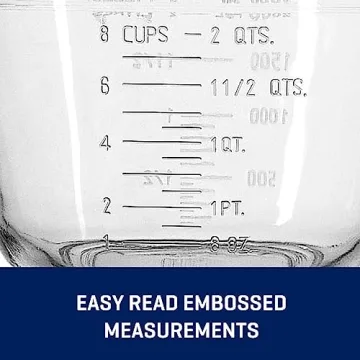 Anchor Hocking 2 Quart Glass Mixing Bowl for All Cooking Needs