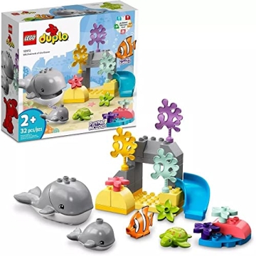 LEGO DUPLO Ocean Animal Adventure Set for Toddlers