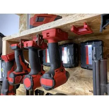 StealthMounts Tool Holder for Milwaukee M18 | Black 4 Pack