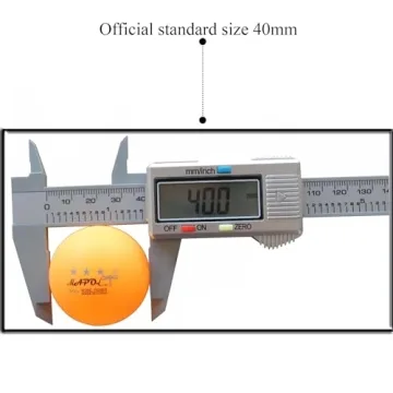 MAPOL 60 Count Premium Training Ping Pong Balls