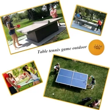 MAPOL 60 Count Premium Training Ping Pong Balls