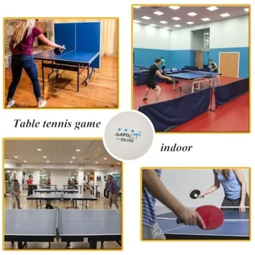 MAPOL 60 Count Premium Training Ping Pong Balls
