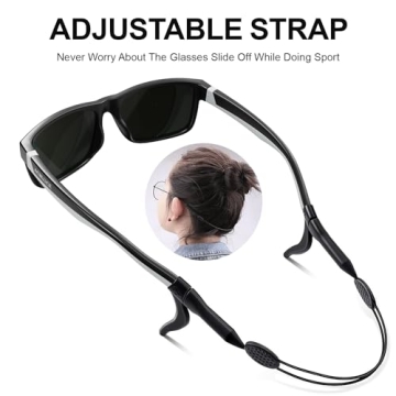 ACBLUCE Kids Polarized Sunglasses for Sports Ages 6-12