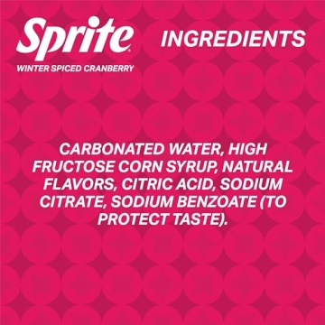 Sprite Winter Spiced Cranberry Soda Fridge Pack