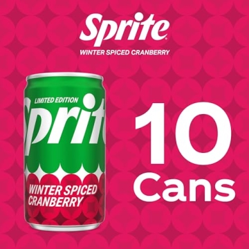 Sprite Winter Spiced Cranberry Soda Fridge Pack