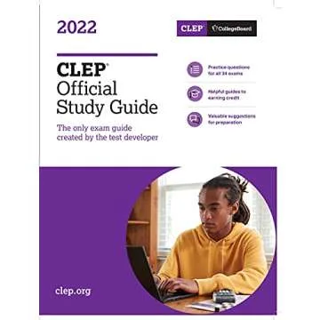 CLEP Official Study Guide 2022: Your Path to Successful Exam Prep