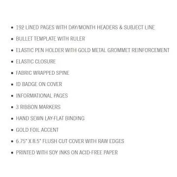 DesignWorks Ink Standard Issue Yellow Planner Notebook No. 3 Journal with Lined Pages, Elastic Closure, Pen Holder, and 3 Ribbon Marker for Work, Writing, Journaling