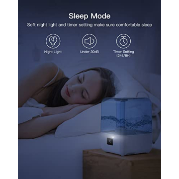 MORENTO 4.5L Humidifier - Cool Mist for Home Comfort