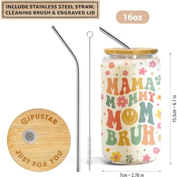 Engraved Glass Gift for Mom - Perfect for Any Occasion