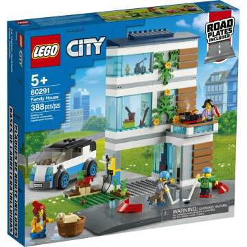 LEGO City Family House 60291 Building Kit for Kids