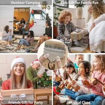 Kalimba Thumb Piano - 17 Key Musical Gift for Everyone