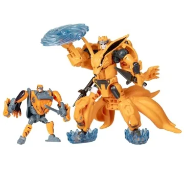 Transformers x Naruto Shippuden Kurama & Gamakichi Action Figures