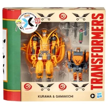 Transformers Naruto Shippuden Kurama Gamakichi Action Figures
