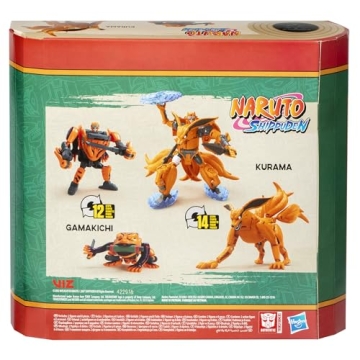 Transformers Naruto Shippuden Kurama Gamakichi Action Figures