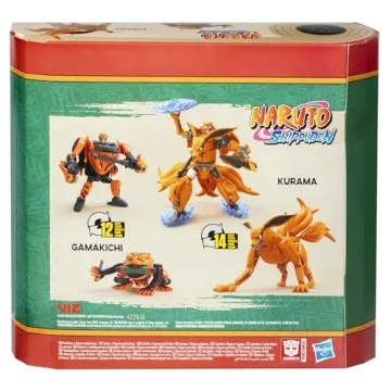 Transformers Naruto Shippuden Kurama Gamakichi Action Figures
