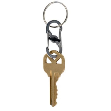Nite Ize S-Biner MicroLock Stainless-Steel Key Holder