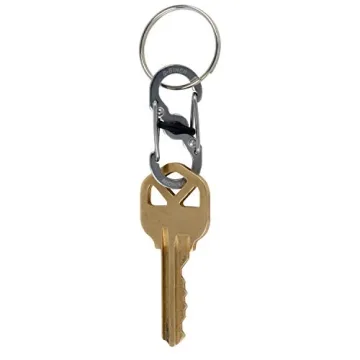 Nite Ize S-Biner MicroLock Stainless-Steel Key Holder