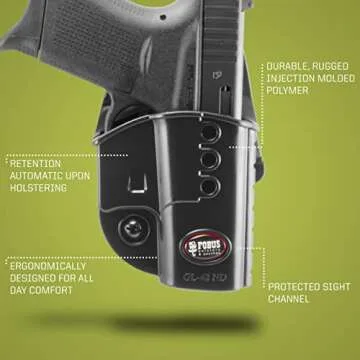 Fobus Concealed Carry OWB Holster for Glock 42