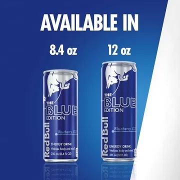 Red Bull Blue Edition Blueberry Energy Drink - 24 Pack