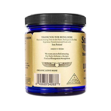 Organic Lion's Mane Mushroom Powder for Memory Focus