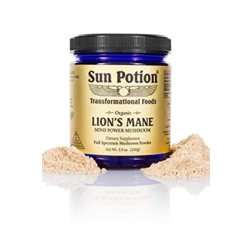 Organic Lion's Mane Mushroom Powder for Memory Focus