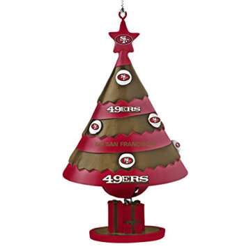 NFL San Francisco 49ers Tree Bell Ornament