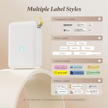 Compact NIIMBOT D110 Label Maker for Easy Organization