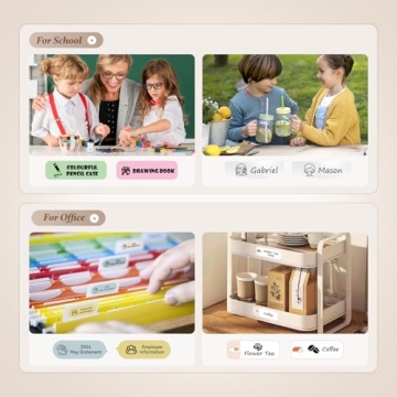 Compact NIIMBOT D110 Label Maker for Easy Organization