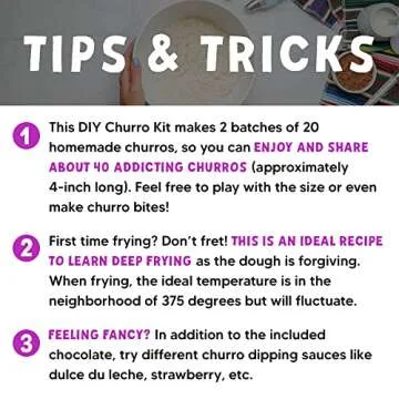 Global Grub DIY Churro Kit - Make 40 Delicious Churros