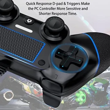 DIANVEN Wired Controller for PS4 and PC Gaming Remote