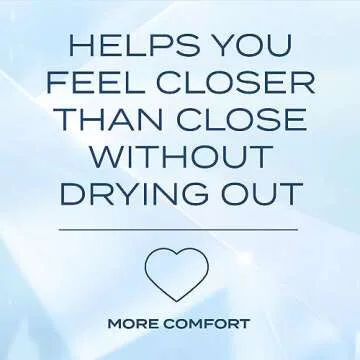 K-Y Silicone Lube True Feel 1.5 fl oz, Deluxe Personal Lubricant for Couples, Men, Women, Vaginal Moisturizer, Hormone & Paraben Free, Latex Condom Compatible