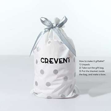 CREVENT Tag Security Blankets for Babies, Soft Small Loveys for Girls, Baby Comforter Sensory Blanke...