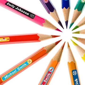 Lovable Personalized Labels for Kids - Dishwasher Safe & Durable