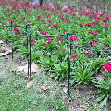 Durable Garden Support Stakes for Peonies, Tomatoes & More