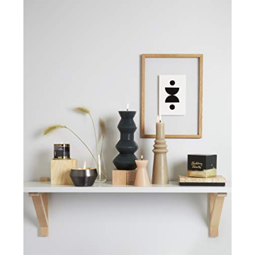 Illume Pillar Candle - Elegant Unfragranced Indigo Design