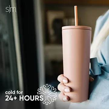 Stylish Simple Modern Insulated Tumbler | 24oz