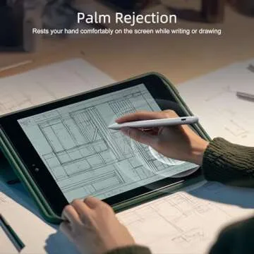 Stylus Pen for iPad 9th & 10th Generation - 10Mins Faster Charge Compatible with (2018-2024) Apple iPad 6-10 Gen, iPad Air 3/4/5/M2, iPad Mini 5/6, iPad Pro 11"/12.9"/M4