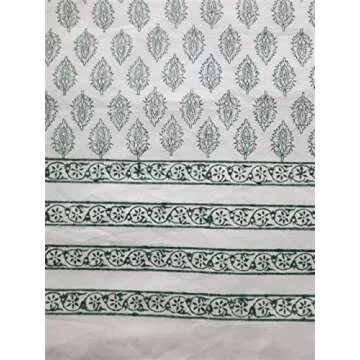 ABHOOH Hand Block Print Tablecloth for Every Occasion