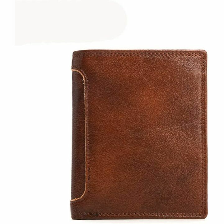LMMDDP Men's Retro Horizontal Business Wallet