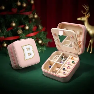 Parima Teen Girl Gifts Trendy Stuff - Travel Jewelry Boxes for Girls, Necklace Earring Organizer for...