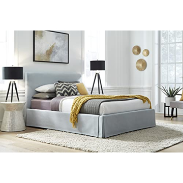 Stylish Upholstered Footboard-Storage Bed by Modus Furniture