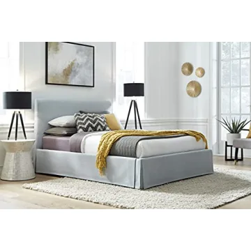Stylish Upholstered Footboard-Storage Bed by Modus Furniture