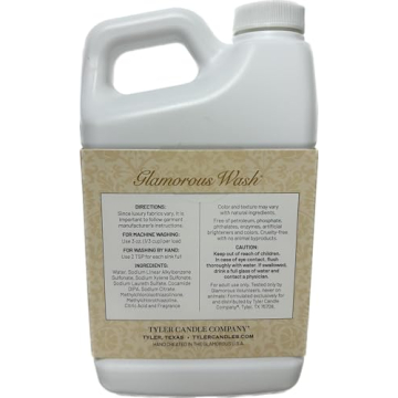Tyler Glam Wash Laundry Detergent, Diva 907g, Liquid, 32 FL Oz (0.95L) HE Safe